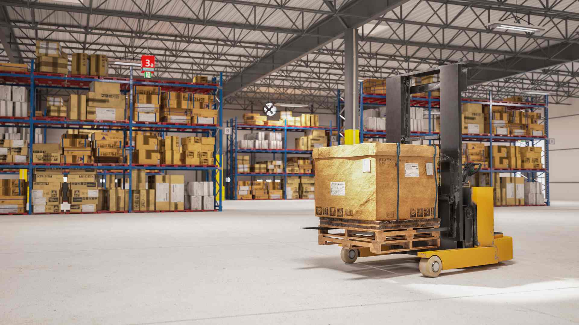 High-life polyurethane forklift wheel
